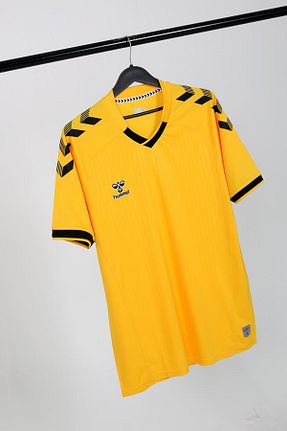 لباس فرم فوتبال زرد زنانه hummel - کد 904384738