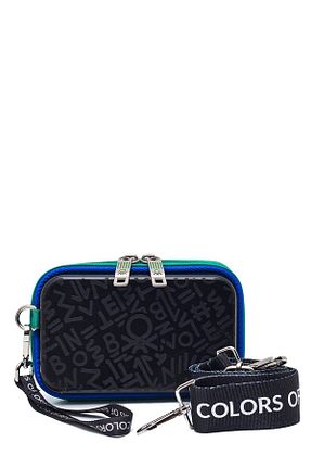 کیف پورتفوی و کلاچ مشکی زنانه United Colors of Benetton - کد 816928795