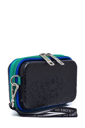 کیف پورتفوی و کلاچ مشکی زنانه United Colors of Benetton - کد 816928795