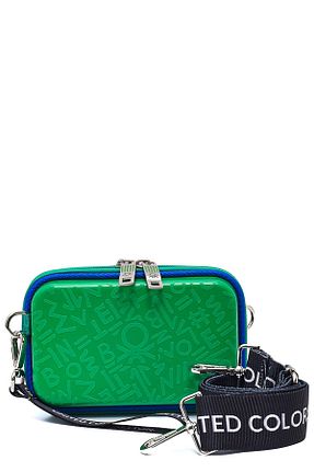 کیف پورتفوی و کلاچ سبز زنانه United Colors of Benetton - کد 816928802
