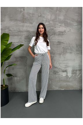 شلوار مشکی زنانه بافتنی Elif Özbey Butik - کد 903206535