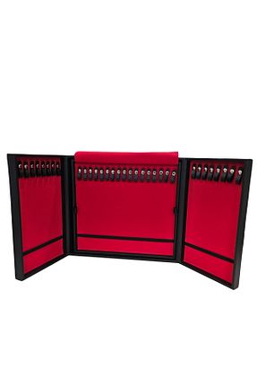 نظم دهنده کمد مشکی چوب ÖZER KUTU - کد 903214496