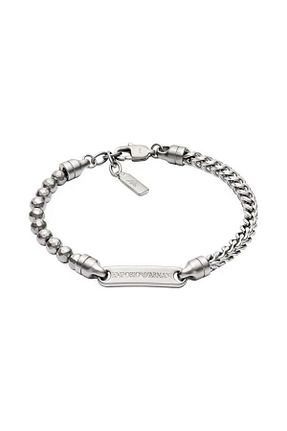 دستبند استیل (فولاد) متالیک مردانه استیل (فولاد) Emporio Armani - کد 904412901