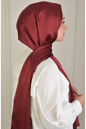 شال زرشکی زنانه پلی استر Cristy - کد 903236395
