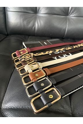 کمربند رنگی زنانه چرم مصنوعی Fiori - کد 903245028