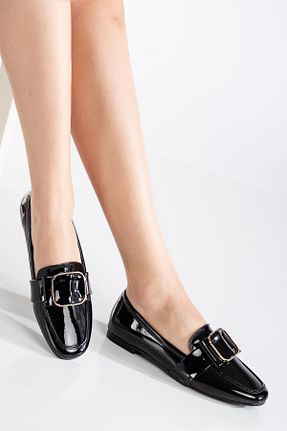 بابت مشکی زنانه چرم مصنوعی SUİNS SHOES - کد 903244314