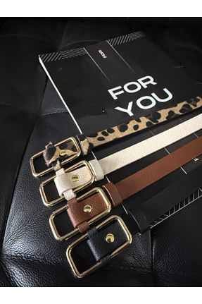 کمربند رنگی زنانه چرم مصنوعی Fiori - کد 903244820