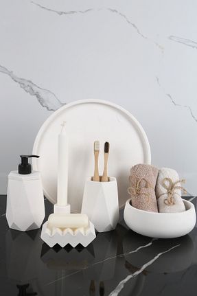 ست حمام سفید Beton betonmall - کد 904425206