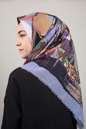 روسری رنگی پنبه ای Bonjela - کد 797626964
