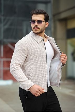 کت بژ مردانه رگولار MODAEMAS - کد 903260007