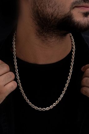 گردنبند نقره سفید زنانه 925 عیار vogutima - کد 903343198
