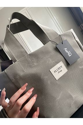 کیف دوشی سبز زنانه پارچه ای fluffy - کد 472113727