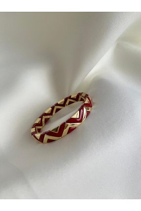 دستبند جواهر زرشکی زنانه Nilsu Jewellery Accessory - کد 903402420