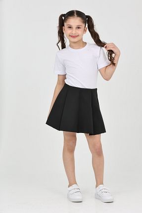 دامن مشکی بچه گانه پارچه ERDEM KIDS - کد 904472669