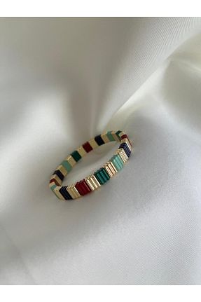دستبند جواهر رنگی زنانه Nilsu Jewellery Accessory - کد 903413447