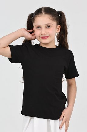 تیشرت مشکی بچه گانه رگولار ERDEM KIDS - کد 904487723