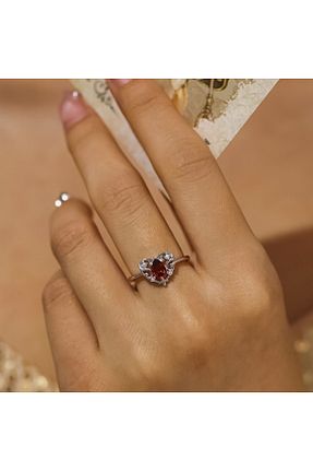 انگشتر نقره قرمز زنانه 925 عیار artiesuart - کد 903439537