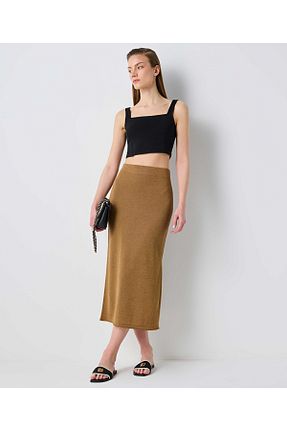 بادی مشکی زنانه یقه مربعی İpekyol - کد 829699566
