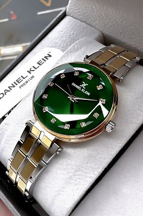 ساعت مچی طلائی زنانه 36-40 میلی متر Daniel Klein - کد 357912936