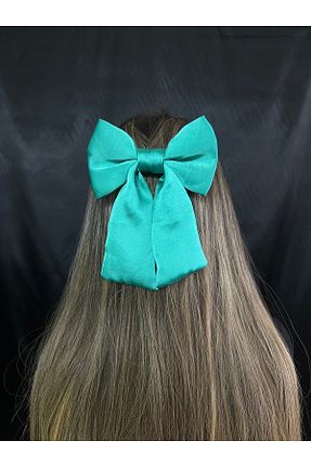 گیره سر سبز زنانه ساتن MegssStore - کد 903479454