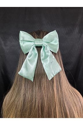 گیره سر فیروزه ای زنانه ساتن MegssStore - کد 903478935