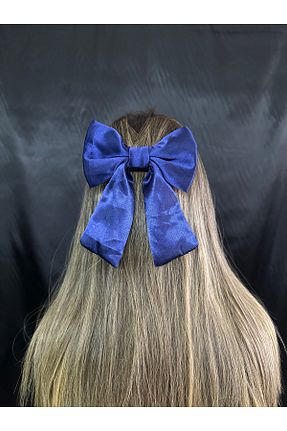 گیره سر سرمه ای زنانه ساتن MegssStore - کد 903478933