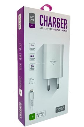 شارژر سفید Cable - کد 903509331