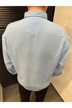 پیراهن آبی مردانه Relaxed Detts - کد 903517230