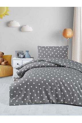 روتختی تک نفره طوسی پنبه ای uykulife home collection - کد 903413020