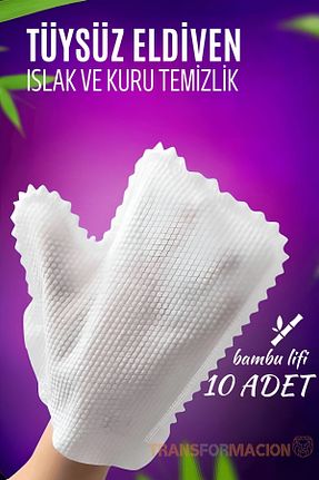 دستکش نظافت سفید Transformacion - کد 903595476