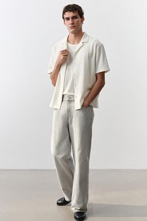پیراهن مردانه یقه پیراهنی H&M - کد 903627702