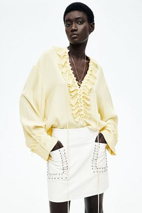دامن زنانه H&M - کد 903627908