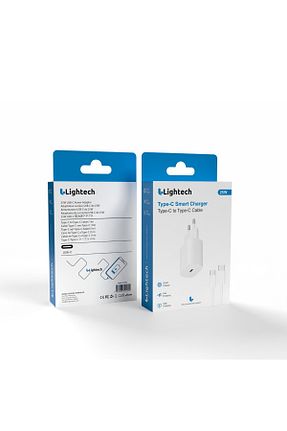 شارژر سفید lightech - کد 896989195