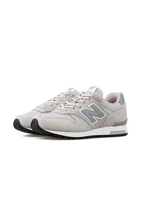 کفش پیاده روی طوسی مردانه جیر New Balance - کد 903709653