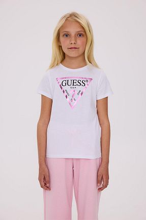 تیشرت سفید بچه گانه %100 پنبه Guess - کد 905738781