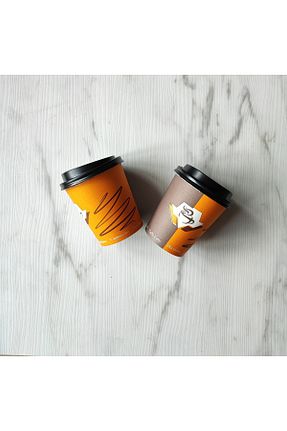 لیوان نارنجی Kağıt maycup - کد 790285646