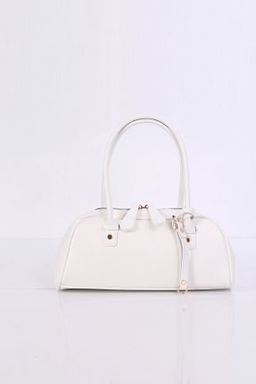 کیف دوشی سفید زنانه چرم مصنوعی byFOX Fashion - کد 903733569