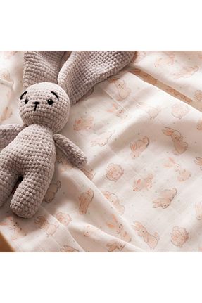 پارچه موسیلین سفید HAFY BABY - کد 898620827