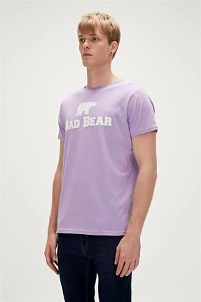 تیشرت بنفش مردانه رگولار Bad Bear - کد 846644554