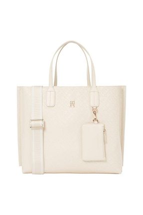 کیف دوشی بژ زنانه پلی اورتان Tommy Hilfiger - کد 903758741