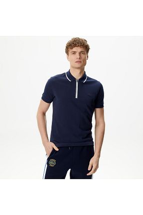 پولوشرت سرمه ای مردانه %100 پنبه Lacoste - کد 826055232