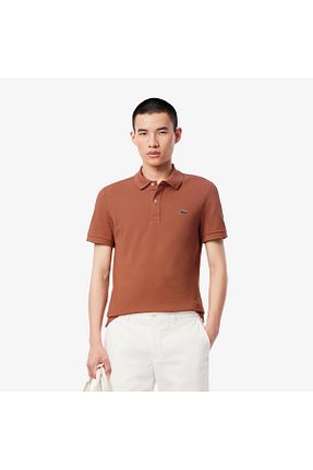پولوشرت نارنجی مردانه پنبه ای Lacoste - کد 903767200