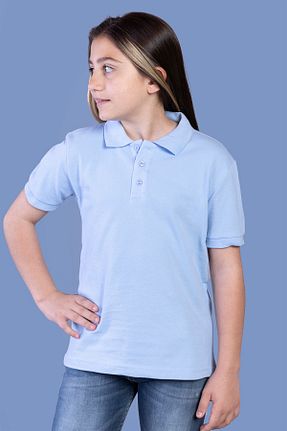 تیشرت آبی بچه گانه یقه پولو Toontoy - کد 111241695