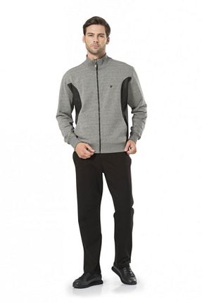 ست کرمکن اسپرت طوسی مردانه پنبه پلی استر Pierre Cardin - کد 904932352