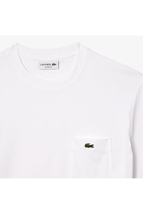 تیشرت سفید مردانه رگولار Lacoste - کد 903770119