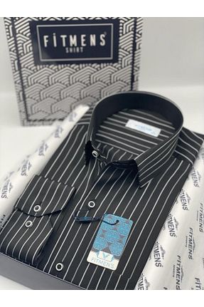 پیراهن مشکی مردانه Relaxed Fitmens - کد 761953078