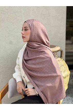 شال صورتی زنانه پنبه ای Modakaşmir - کد 904943392