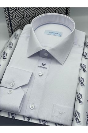 پیراهن سفید مردانه Relaxed Fitmens - کد 305439759