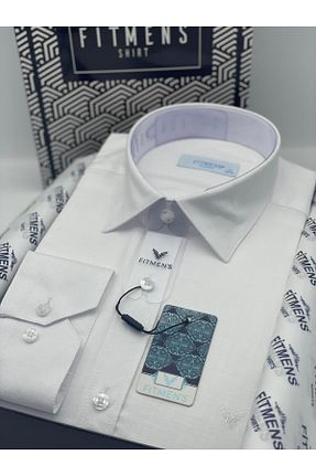 پیراهن سفید مردانه Relaxed Fitmens - کد 841677284
