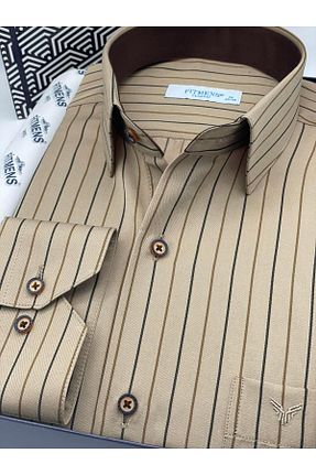 پیراهن قهوه ای مردانه Relaxed Fitmens - کد 761955498